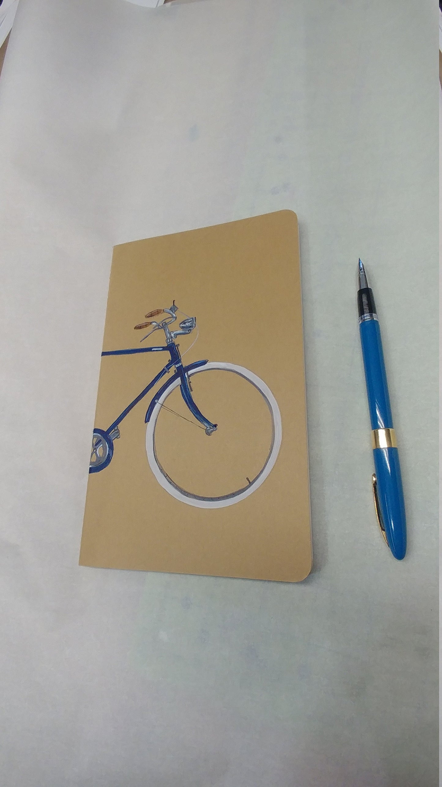 Painted Bicycle Journal Moleskine . Perfect for the rider in your life.