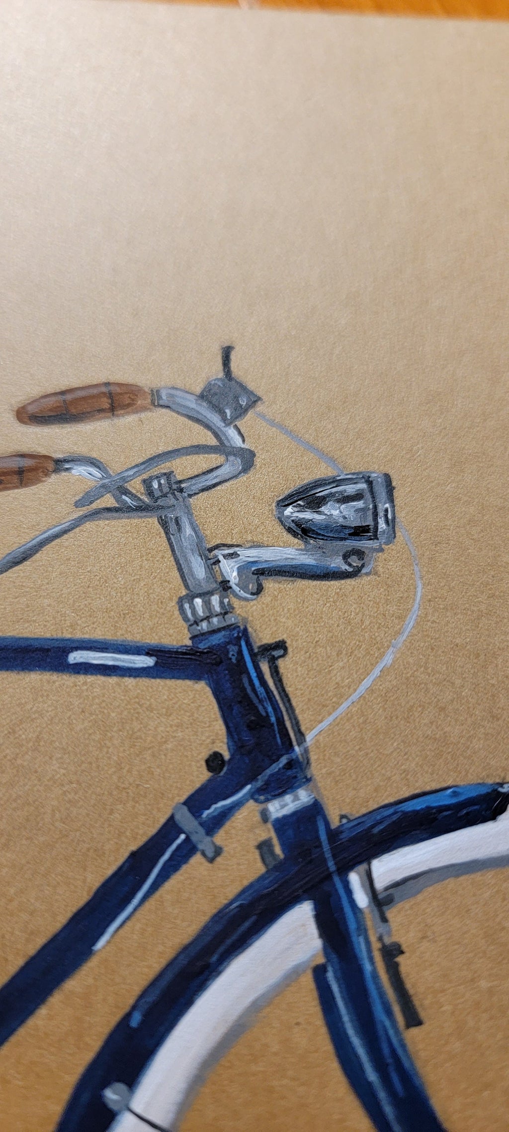 Painted Bicycle Journal Moleskine . Perfect for the rider in your life.